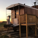 Image for article titled A Father And Daughter Turned An Old Train Caboose Into A Cozy House